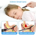 thumbnail image 2 of Ear Wax Remover Wireless Otoscope, 3mm WiFi Ear Wax Removal Endoscope, 5MP 1080P FHD Ear Scope Camera with 6 LED Lights, Portable Visual Ear Wax Cleaner Tool for iPhone Android Smartphone, 2 of 8