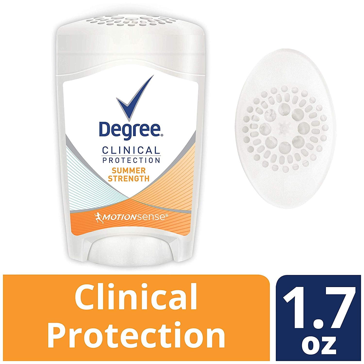 Degree Women Antiperspirant Deodorant, Clinical Protection Summer