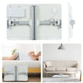 thumbnail image 5 of Moxufan  Laptop Desk for Bed,La pDesks Bed Trays for Eating Writing,Adjustable Computer Laptop Stand,Foldable La ptable in Sofa and Couch (23.6 x 15.7,Black), 5 of 14
