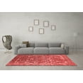 thumbnail image 3 of Ahgly Company Indoor Rectangle Oriental Red Industrial Area Rugs, 4' x 6', 3 of 4