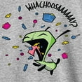 thumbnail image 3 of Invader ZIM- GIR Yelling WHACHOOSAY - Eating Candy - Toddler And Youth Short Sleeve Graphic T-Shirt, 3 of 5