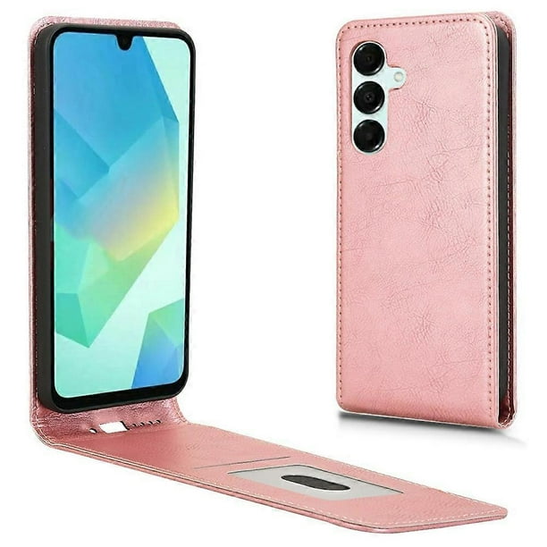 For Samsung Galaxy A25 5G (Global) (161.0 x 76.5 x 8.3mm) Case with Card Slot Magnetic Vertical Flip