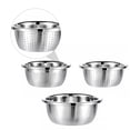 thumbnail image 2 of WHAMVOX  3 Pcs Sink Drain Basket Kitchen Stainless Steel Vegetable Drainer Fruit and, 2 of 8