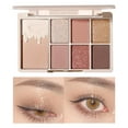 Holiday Eyeshadow Palettes Chestnut Seven Color Eye Shadow Beginner