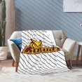 thumbnail image 6 of Rowan University Fleece Blanket, Very Soft Microfiber Flannel Blanket for Couch Warm and Cozy for All Seasons, 6 of 6