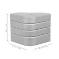 thumbnail image 2 of FUTUREORYY Silver Aluminum Pontoon Deck Corner Protector Anti Slip Guard for Boat Docking and Rail End Cover, 2 of 7