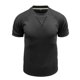 thumbnail image 4 of pstuiky camisetas camisas para hombre, Camisa de punto suelta de manga corta con botones sólidos de verano para hombre camisetas de hombre l, 4 of 7