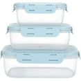 thumbnail image 1 of Jinsinto Food Storage Containers with Airtight Lids, Bento Box Meal Prep Container,Lunch Box with Lids, Plastic Storage Container, 1 of 5