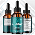 thumbnail image 3 of Audifort Ear Health Support Drops Natural Formula Healthy Hearing Supplement 30 Servings, 3 of 6