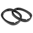 thumbnail image 3 of Pair Car Black Hollow Universal Speaker Spacer for 6"x9" Speaker Plastic 25mm Thickness, 3 of 6