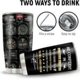 thumbnail image 3 of Pilot Gifts, Aviation Gift, Pilot Cup Tumbler, Pilot Gifts For Men, Gifts For Pilots, 20oz Aviation Pilot Gift Stainless Steel Tumbler, Birthday Pilots Gifts For Him, Men Airplane Gift, 3 of 5