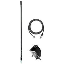 Firestik LG3-M2B 3' No Ground Plane Tuneable Tip CB Radio Antenna Kit (Black)