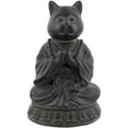 thumbnail image 1 of Cat Buddha Meditating Statue Eastern Enlightenment Masterpiece by Pacific Trading, 1 of 3
