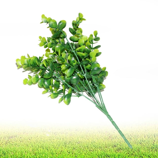 NUOLUX 6Ud Plantas Artificiales Simuladas Con Follaje Verde Para De Eventos Y Hogar