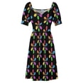 thumbnail image 4 of Infinity Stones Galaxy Space Sleeveless Dress Dress for pregnant women Dresses, 4 of 6