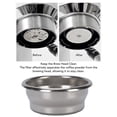 thumbnail image 4 of 54mm High Extraction Filter Basket, Stainless Steel Round Coffee Filters for Espresso Machines, Filter Basket Replacement Compatible with Barista Express, for Household Use, 4 of 7