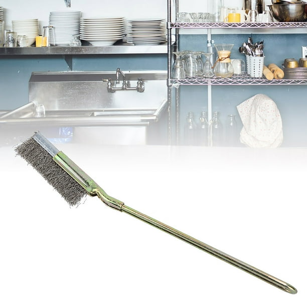 Garden Tool,Curved / Straight Head Steel Soft Bonsai Brush Garden