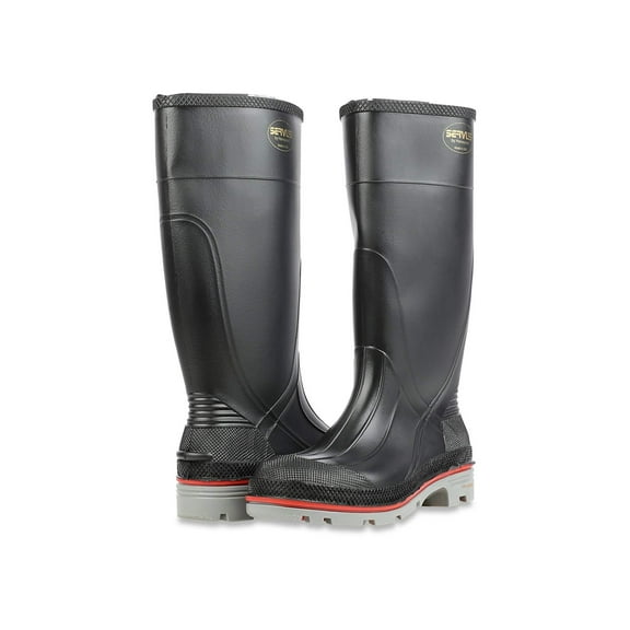 Servus by Honeywell Size 11 XTP Black 15" PVC Hi Boots With Dual Compound Outsole