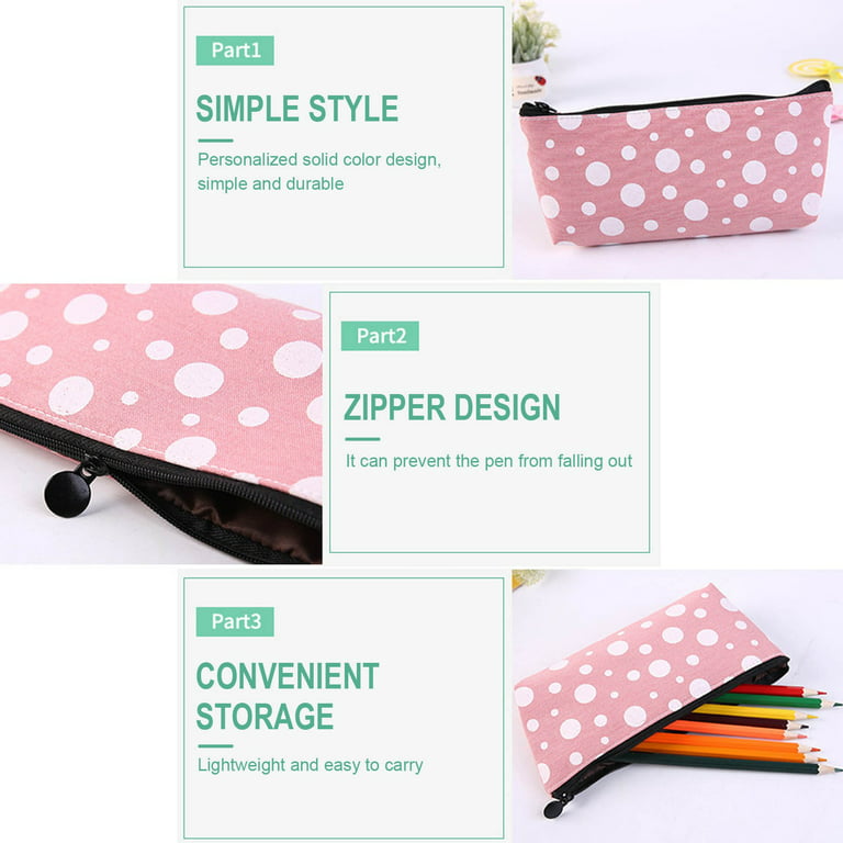 BKFYDLS School Supplies Clearance Pencil Case Pencil Pouch Large Capacity  Pencil Case Student Pencil Bag Coin Bag Cosmetic Bag Office Stationery