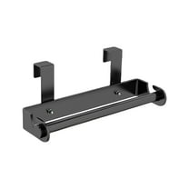 Uutvmp Metal Paper Towel Holder, Wall Mount Self Adhesive or Screw Mounting Under Cabinet Paper Towel Roll Holder Stainless Steel Paper Towel Rack for Home Kitchen Bathroom Camper Toilet Wall