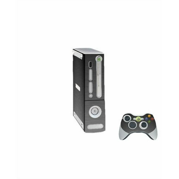 Microsoft Xbox 360 Original MTS #3 GUN METAL Console Skin