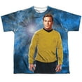 thumbnail image 1 of Youth: Star Trek- Cpt. Kirk Sea Fever Quote Kids T-Shirt Size YXL, 1 of 2