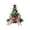 C, variant on PuSpu Christmas Tree Topper Santa Hat 38x34cm Multicolor Plastic 1Pc Star Treetop Holiday Indoor Decor Festive Scene Setter Ornament