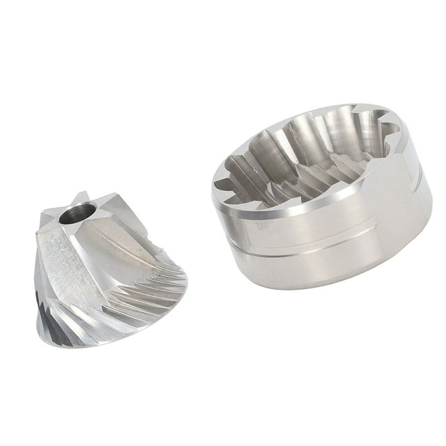 Kit de Noyau de Disque de Broyage de Café, Disque de Broyage de Café en Acier Inoxydable 420 avec Noyau de Broyage de Café, Remplacement Professionnel du Noyau de Disque de Broyage de Café