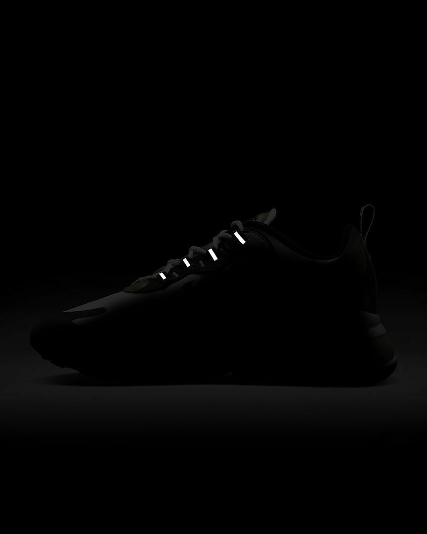 Nike Air Max 270 React Men's Shoes White-Metallic Gold Black cw7298-100 