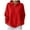 #0327-Red, variant on Women's Velvet Clothing V-Neck Solid Color Long Sleeve Shirts Retro Casual Loose Fit Pullover Fall Trendy Cozy Soft Warm Sweatshirt Gift