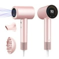 thumbnail image 1 of Secador de pelo CONFU, 110.000 RPM, secado rápido, difusor magnético y concentrador, secador de pelo iónico ligero y profesional para mujeres y hombres., 1 of 5