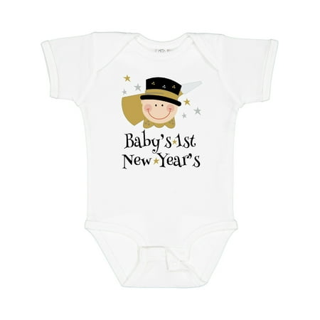 

Inktastic 1st New Years Baby Boy Holiday Gift Baby Boy Bodysuit