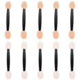 thumbnail image 5 of Black Eyeshadow Brush Dual-Sided Makeup Applicator with 100Pcs Sponges, 5 of 5