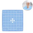 thumbnail image 2 of Alfombrillas de ducha cuadradas alfombrillas de baño antideslizantes antimoho alfombrilla de baño lavable a máquina con ventosa, alfombrilla de ducha de goma antibacteriana para niños con orificios de drenaje Vhermosa 2034808-3, 2 of 8