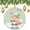 Pattern, variant on Ornament Santa Claus in Airplane Customized Round Ceramic Ornament Custom Helicopter And Santa Claus Christmas Xmas Tree Ornament Decoration Hanging Pendant Decor