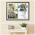 thumbnail image 2 of ArtToFrames Collage Photo Picture Frame with 4 - 12x16 Openings, Framed in Black with Super White and Black Mats (CDM-3926-3), 2 of 8