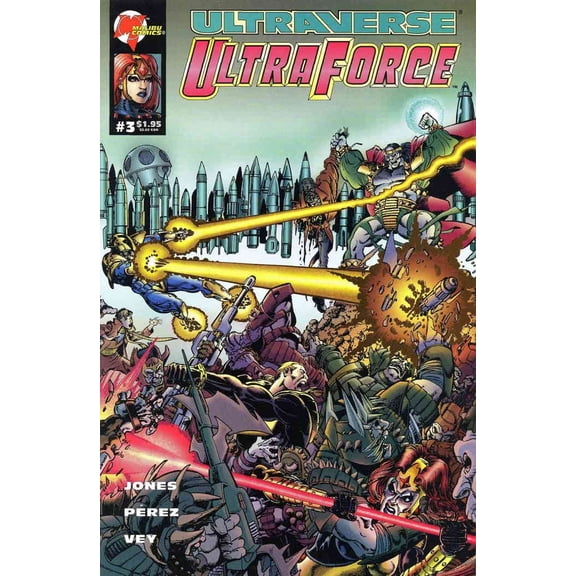 UltraForce (Vol. 1) #3 VF ; Malibu Comic Book