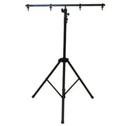 Angle View: OPTIMA 9-ft. PRO Tripod with T-Bar DJ Heavy Duty Lighting Stand