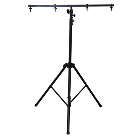 OPTIMA 9-ft. PRO Tripod with T-Bar DJ Heavy Duty Lighting Stand