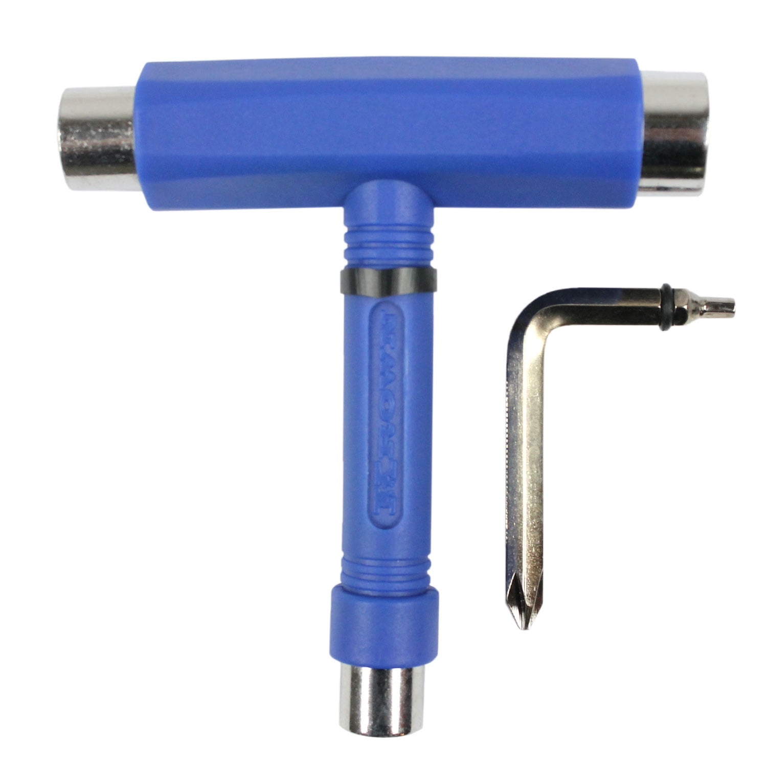 KROWN skate T TOOL skateboard longboard pocket size ALL IN ONE Blue by