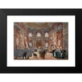thumbnail image 2 of Carl Goebel the younger 14x11 Black Modern Framed Museum Art Print Titled - The Large Marble Hall of the Lower Belvederes with the Sculptures of the Antique Collection (1876), 2 of 5