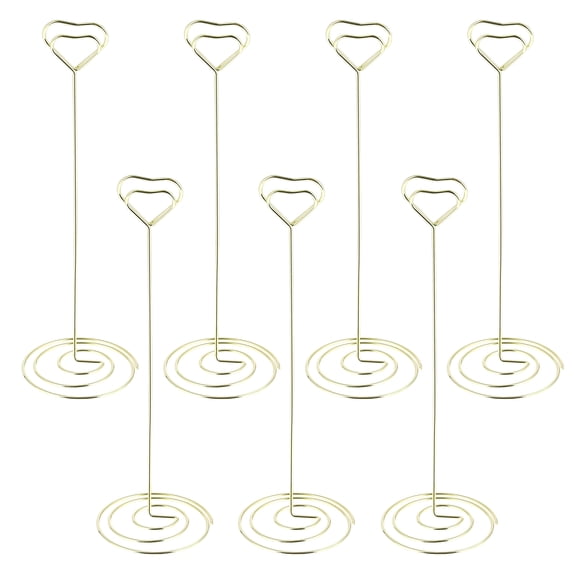 WHAMVOX Pinzas De Metal Doradas Con Para Fotos Y Tarjetas En