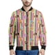 thumbnail image 2 of Chaqueta con cremallera con estampado 3D de cupcakes de dibujos animados para hombres y mujeres, sudadera con gráfico de comida, chaqueta bomber informal para niños, abrigo suelto de manga larga, 2 of 5
