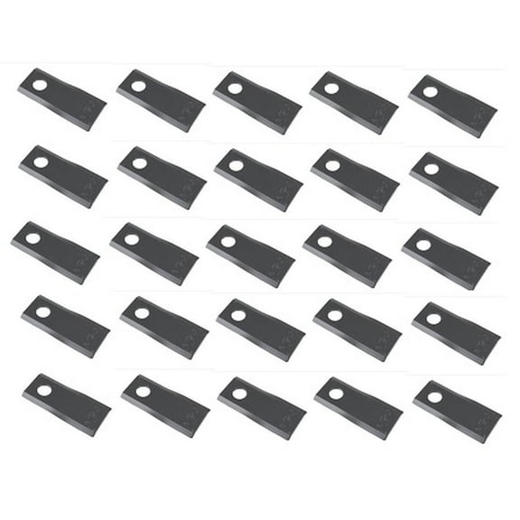 RAParts E80208 25 pk of RH Disc Mower Blades Fits John Deere 265 275  