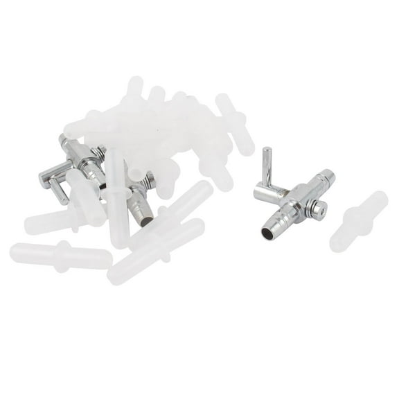 Fish Tank Aquarium Tubing Tube Connector Air Pump Control Tap Valve 23 Pcs