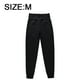 thumbnail image 2 of Pantalón de chándal de invierno con pantalón de cachemira, acolchado y alargado（negro）, 2 of 6