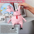 thumbnail image 3 of Juguete antiestrés de cerdo, juguete de cerdo para apretar, cerdo creativo para descompresión, juguete de cerdo para apretar para niños y adultos., 3 of 5