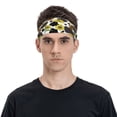 thumbnail image 2 of Daiia Sunflowers Country printed Men's Performance Headband,Sports Headbands,Moisture Wicking Workout Headband, 2 of 9