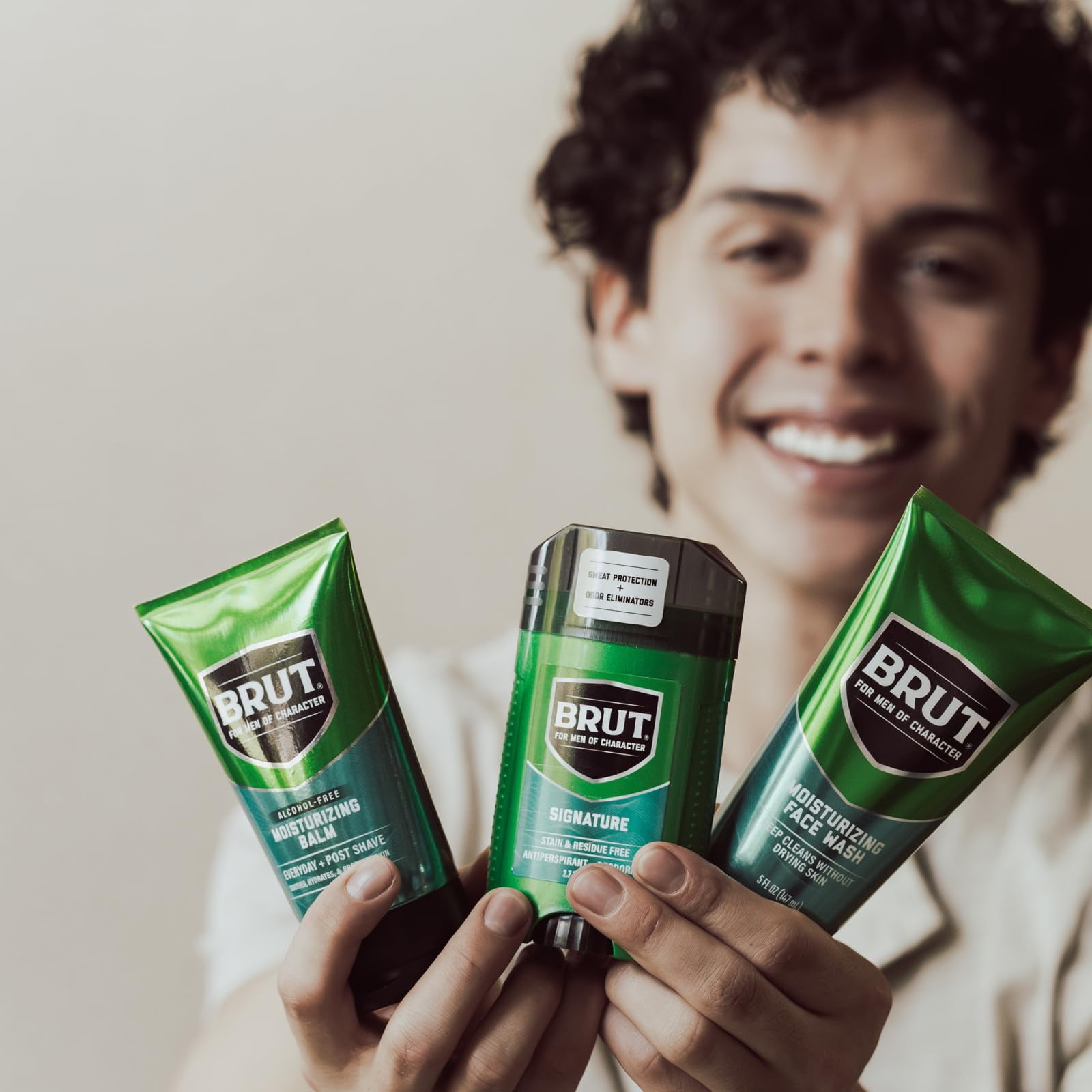 BRUT 2-in-1 Face + Everywhere Moisturizer 3.5OZ