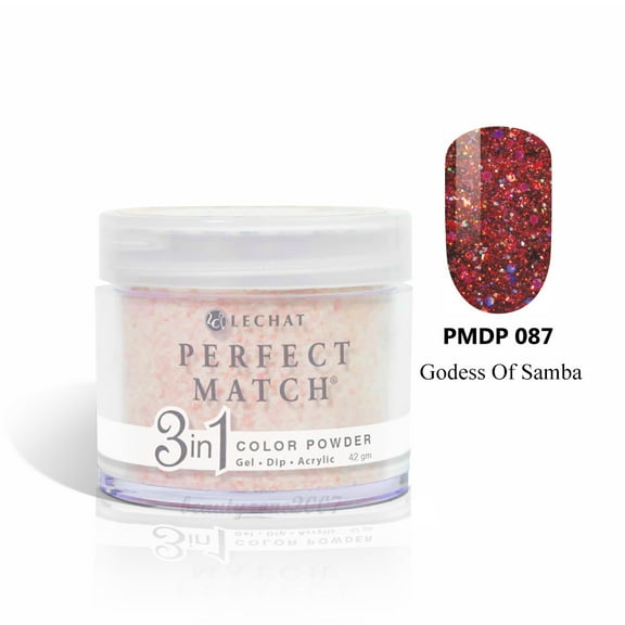 LeChat Perfect Match 3 in 1 Color Powder PMDP087 Goddess Of Samba 1.5oz